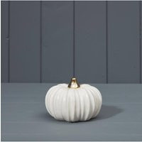 KDMD White Ceramic Pumkpin | Debenhams UK