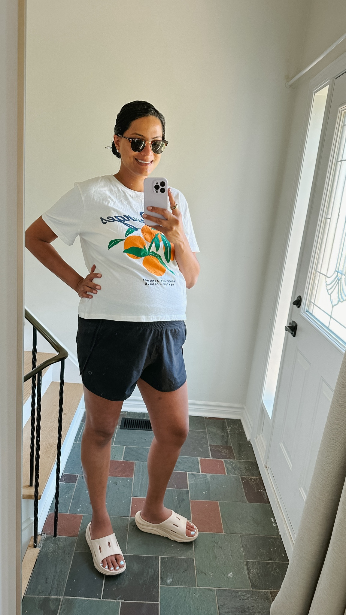 These slides are saving my swollen pregnancy feet  

#LTKmaternity #LTKmidsize #LTKshoes