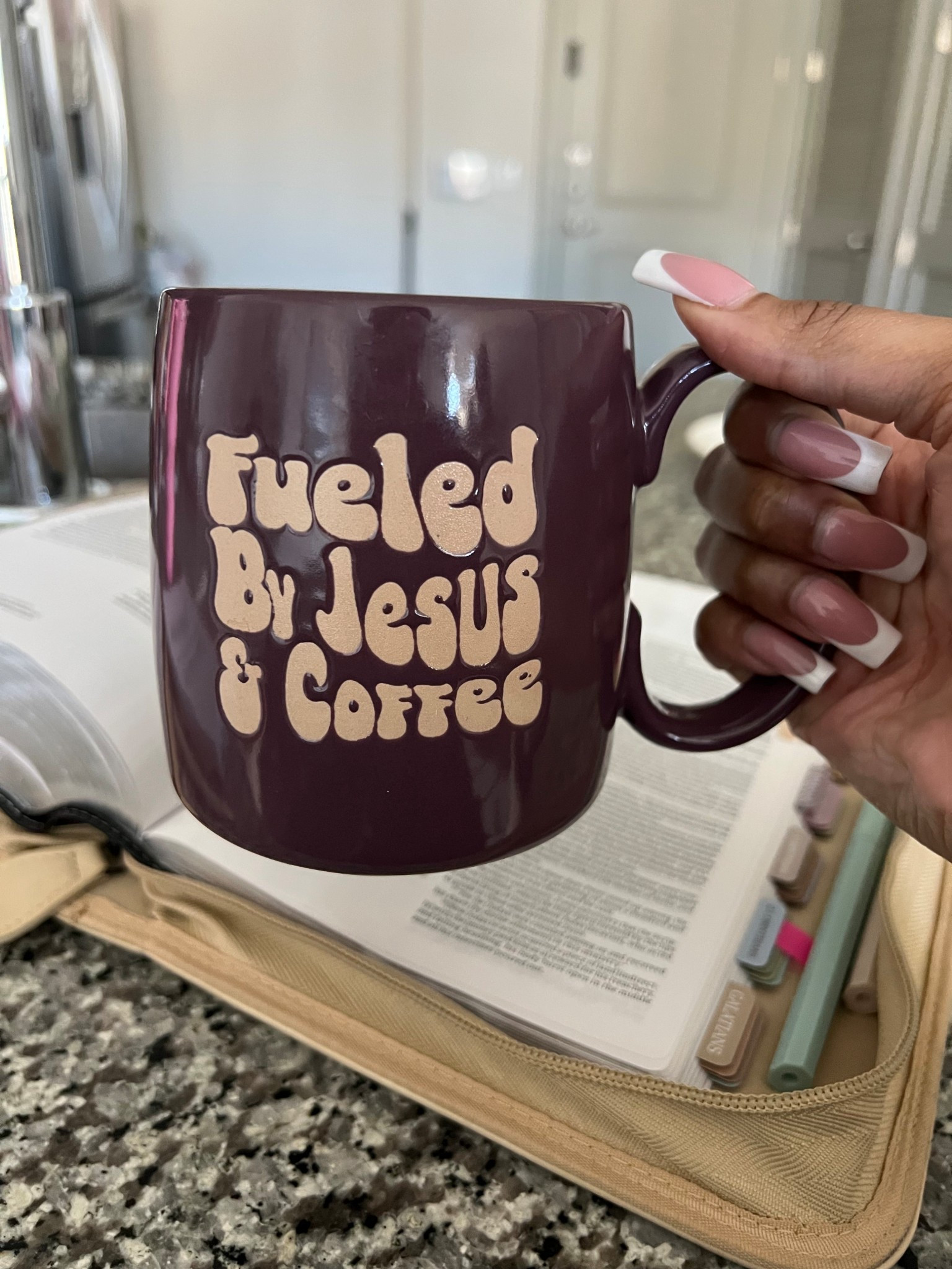 The perfect mug for the coffee drinking Jesus lovers! 

#LTKHome #LTKGiftGuide #LTKFindsUnder50