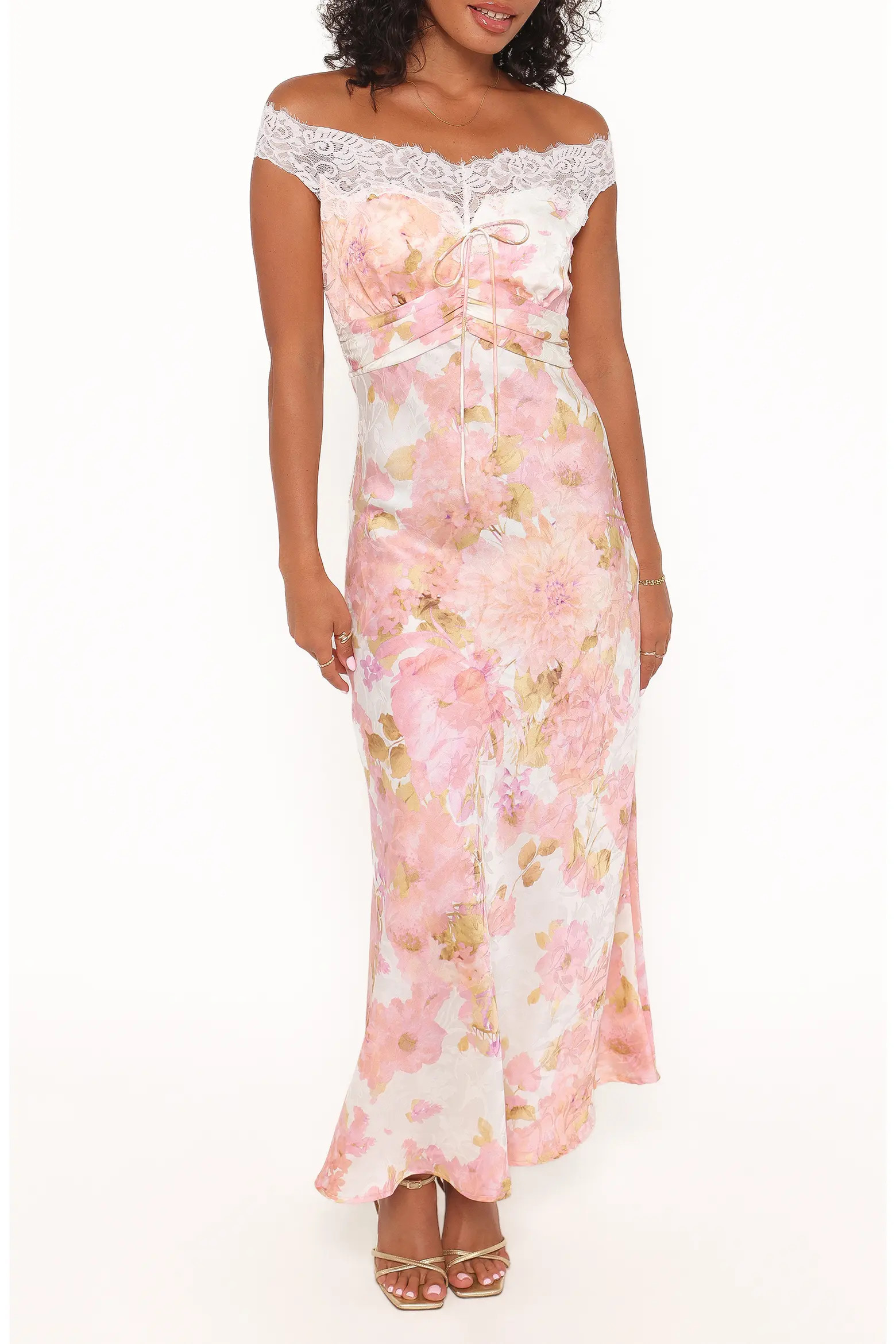 Voss Lace Off the Shoulder Maxi Dress (Women) | Nordstrom | Nordstrom