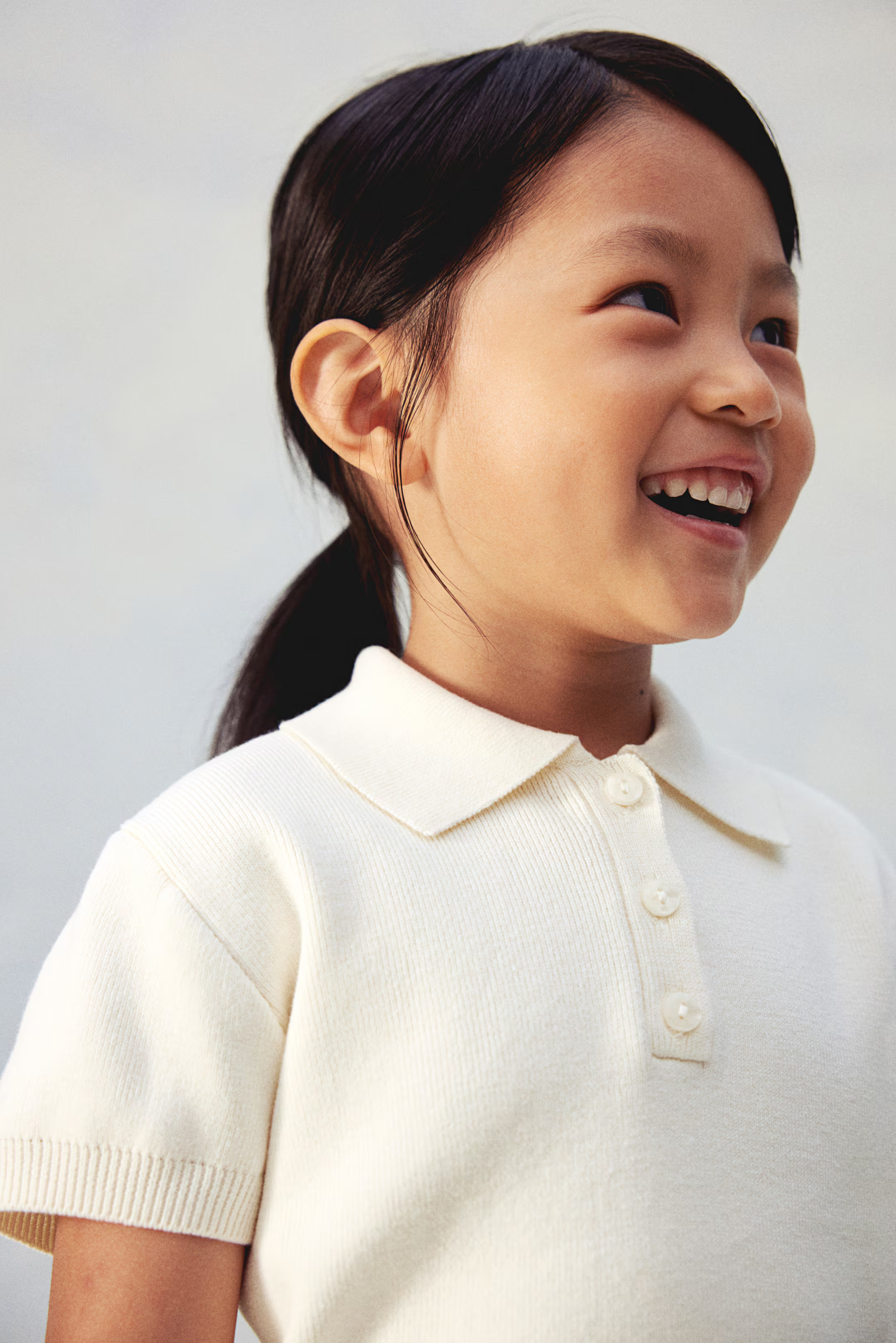 Fine-knit cotton polo shirt | H&M (UK, MY, IN, SG, PH, TW, HK)