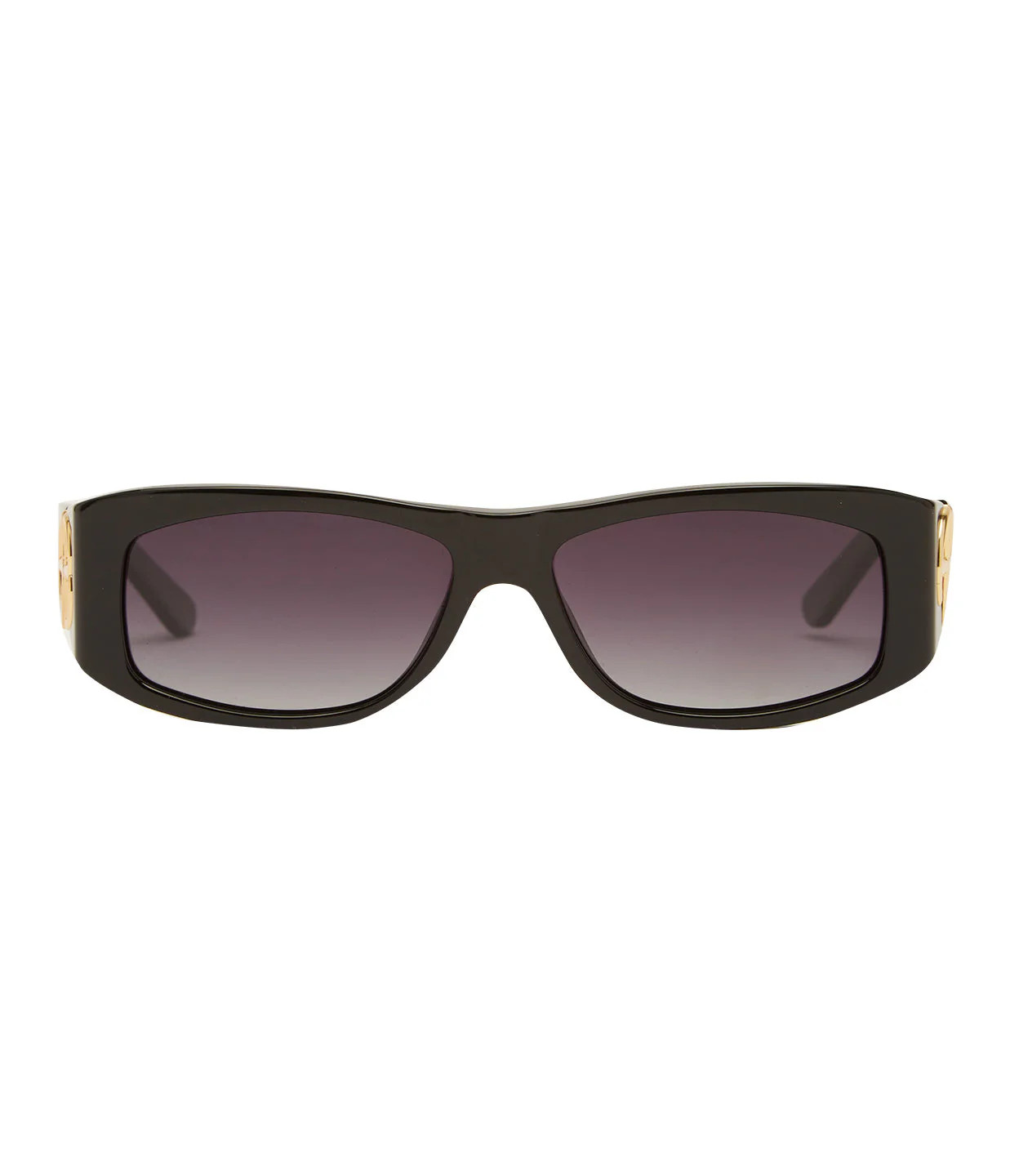 Siena Sunglasses in Black and Gold | Mode Sportif
