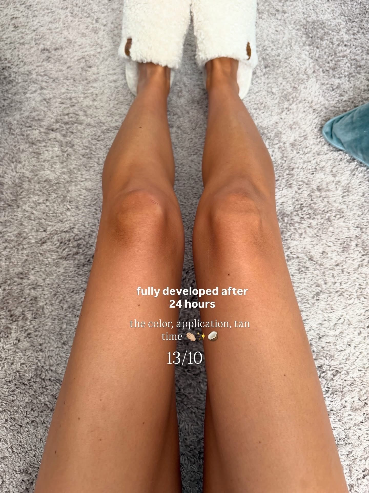 10 min tan results fully developed after 24 hours 🥥✨🤍

#LTKBeauty #LTKselfcare #LTKmorningroutine