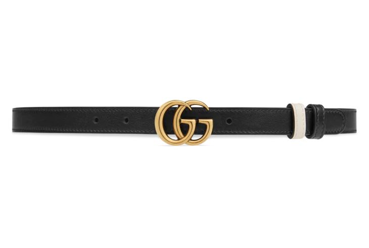 GG Marmont reversible thin belt | Gucci (US)