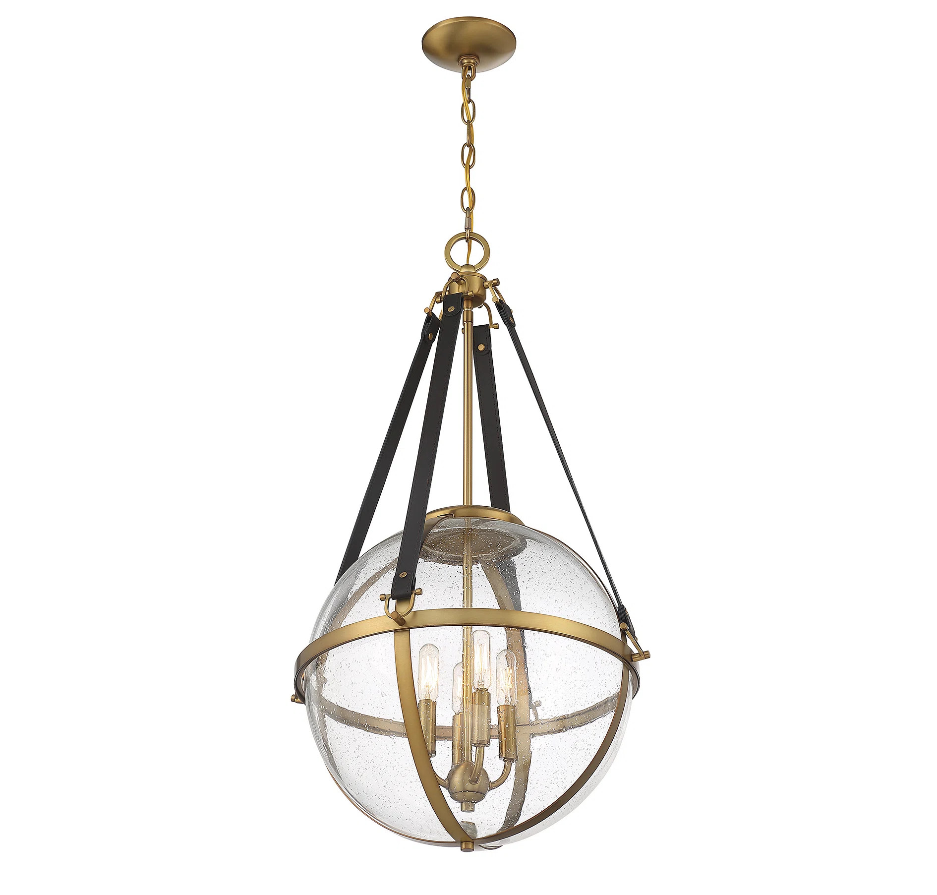 Bozeman 3-Light Hubbs in Warm Brass | Wayfair North America