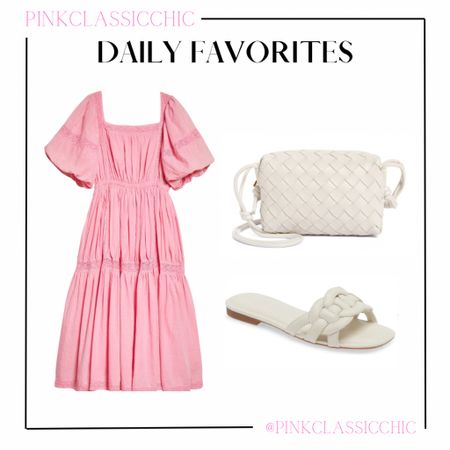 Spring dress, pink dress, white sandals, spring looks, spring outfit 

#LTKFind #LTKstyletip #LTKSeasonal
