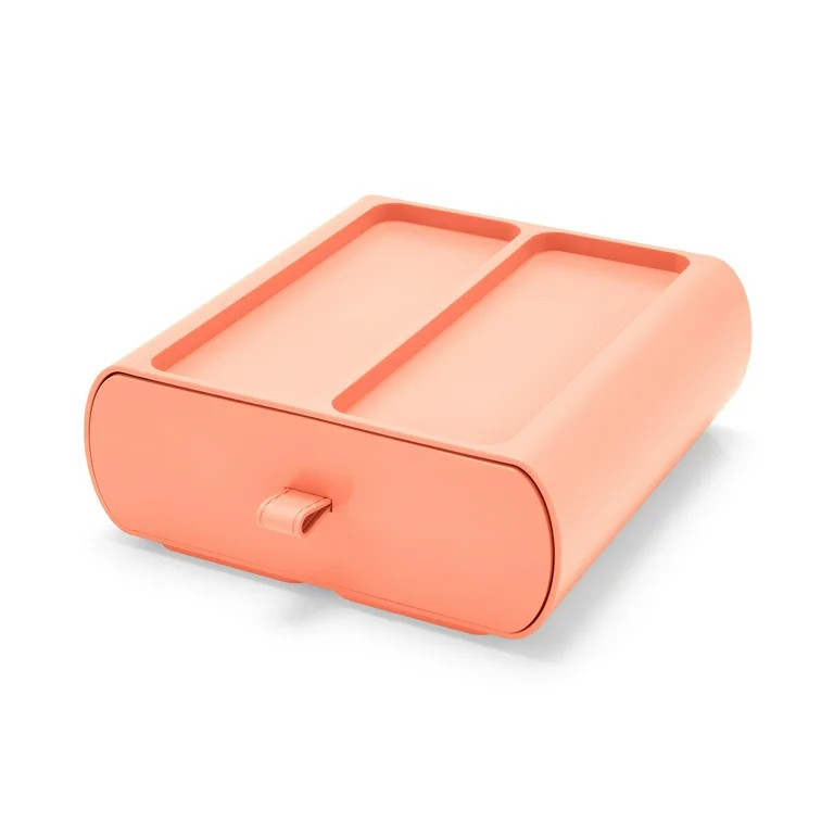 Mainstays By Becky G & Alejandra One Drawer Organizer, Coral | Walmart (US)
