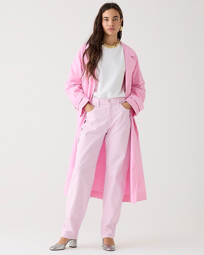 Garment-dyed slouchy-straight jean | J. Crew US