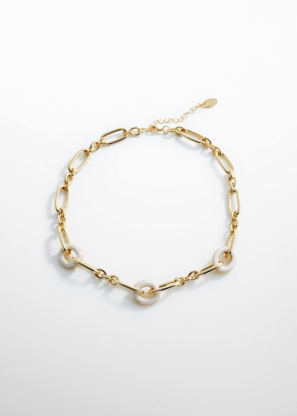 Combined hoops necklace -  Women | Mango USA | MANGO (US)