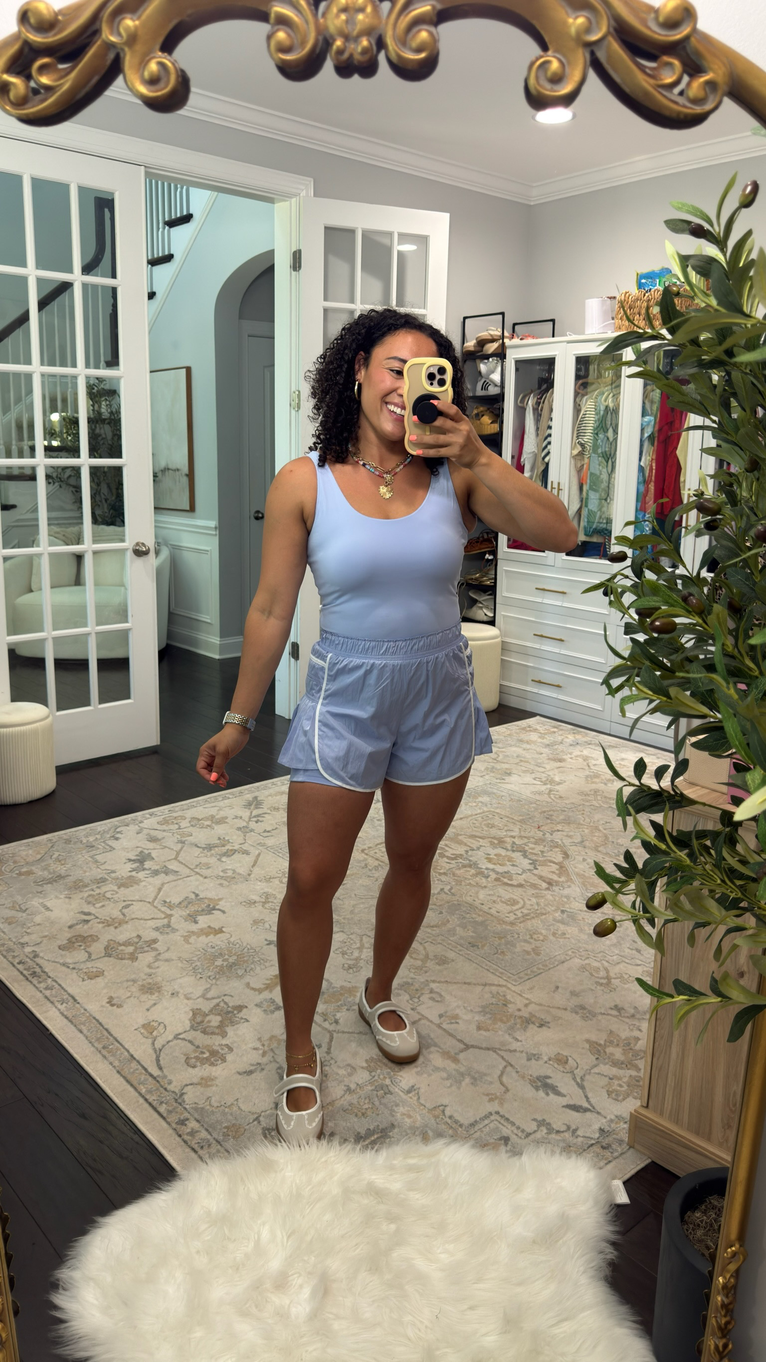 Saw this workout romper on the hanger and knew I had to take it home with me😍 

 #LTKootd #LTKfitnessgoals #LTKActive