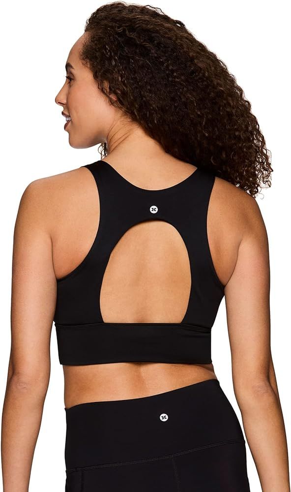 RBX Active Women's Fashion Strappy Seamless Low Impact Workout Sports Bra | Amazon (US)