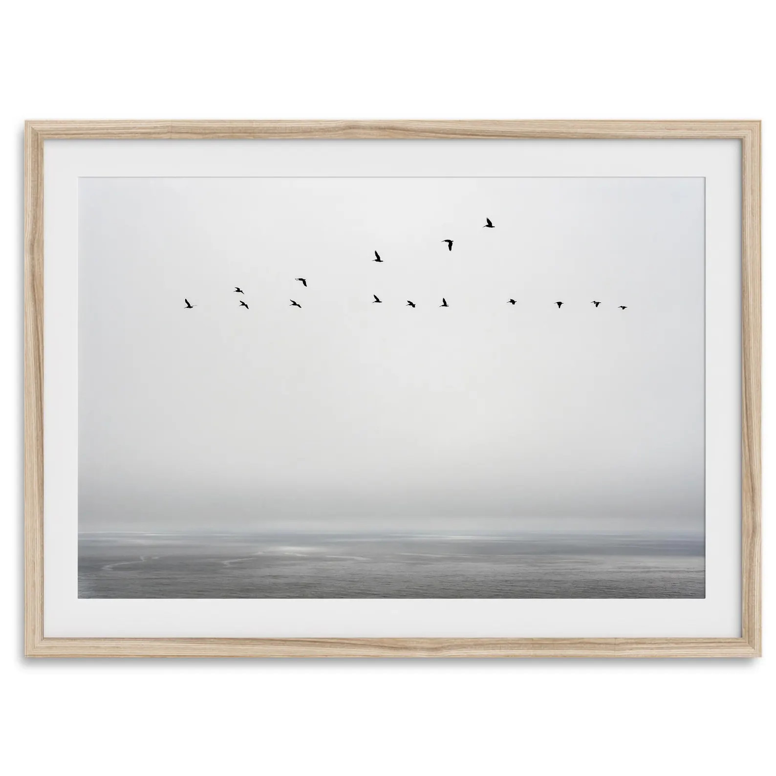 Minimalist Ocean Fine Art Photography Print - Pacific Northwest Artwork, Bird Wall Art Framed or ... | Etsy (Global)