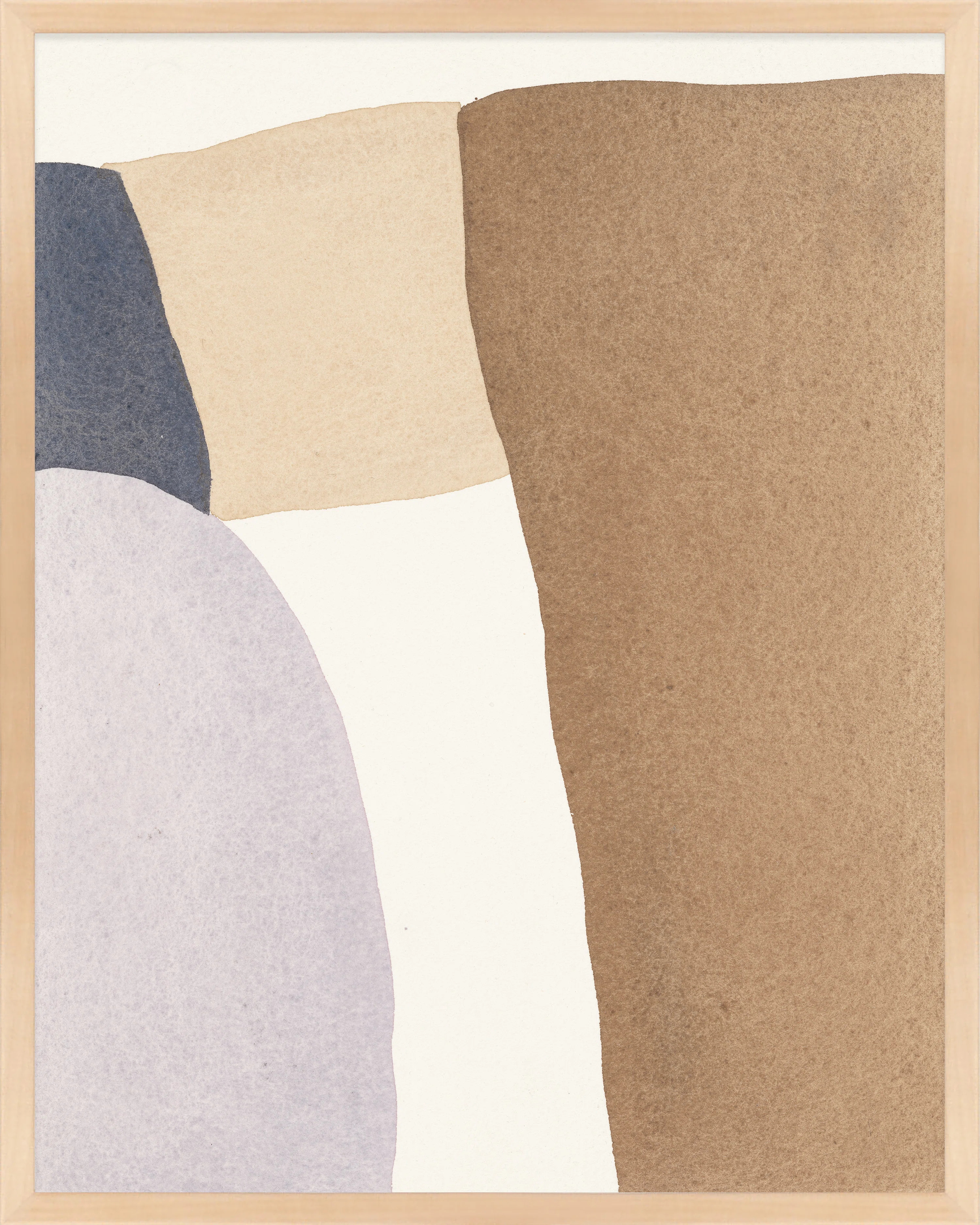 Divided " Divided By Blue 3 " by Julia Balfour Painting Print | Wayfair North America