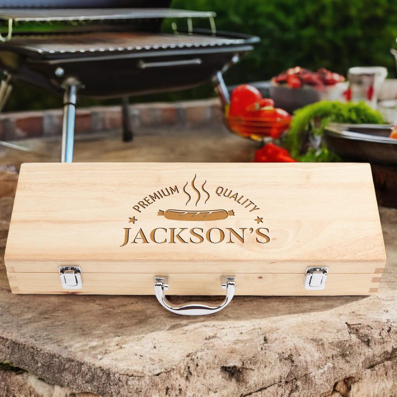 Custom bbq set, grill set, bbq grilling set, bbq set, tool set, grilling tool set, custom tool se... | Etsy (US)