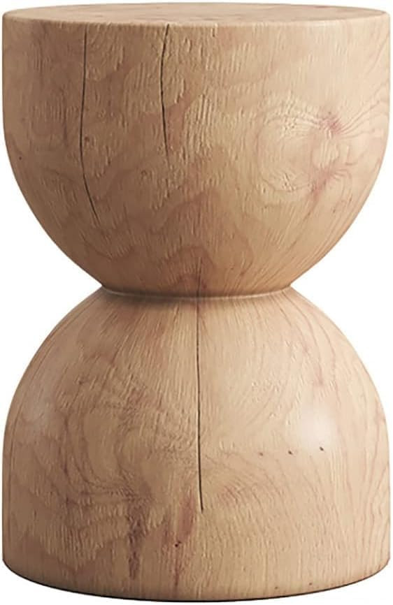 ELEFOCUS Sofa Side Table, Living Room Chairs Next to The Leisure Table, Nordic Log Pier Side Tabl... | Amazon (US)