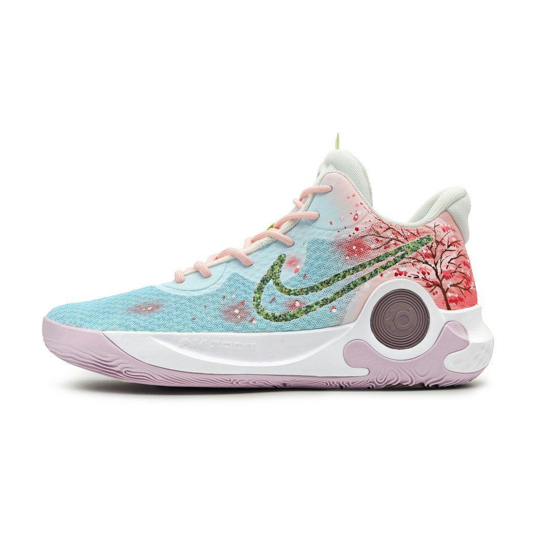 [Custom Shoes] Nike Trey 5 IX 'Cherry Blossom-Gradient Blue Red' US 10.5 | Novelship