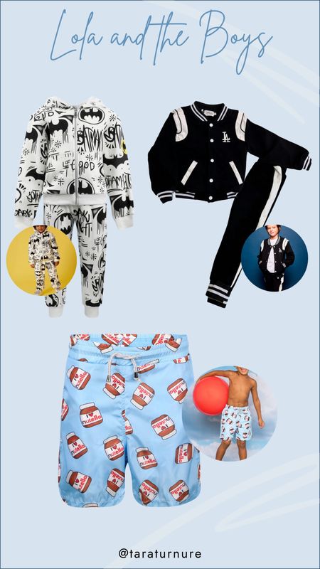 These Lola and the Boys outfits for my boys are just too cool! #LolaAndTheBoys #KidsFashion #CoolKids #BoysFashion



#LTKstyletip #LTKswim #LTKkids