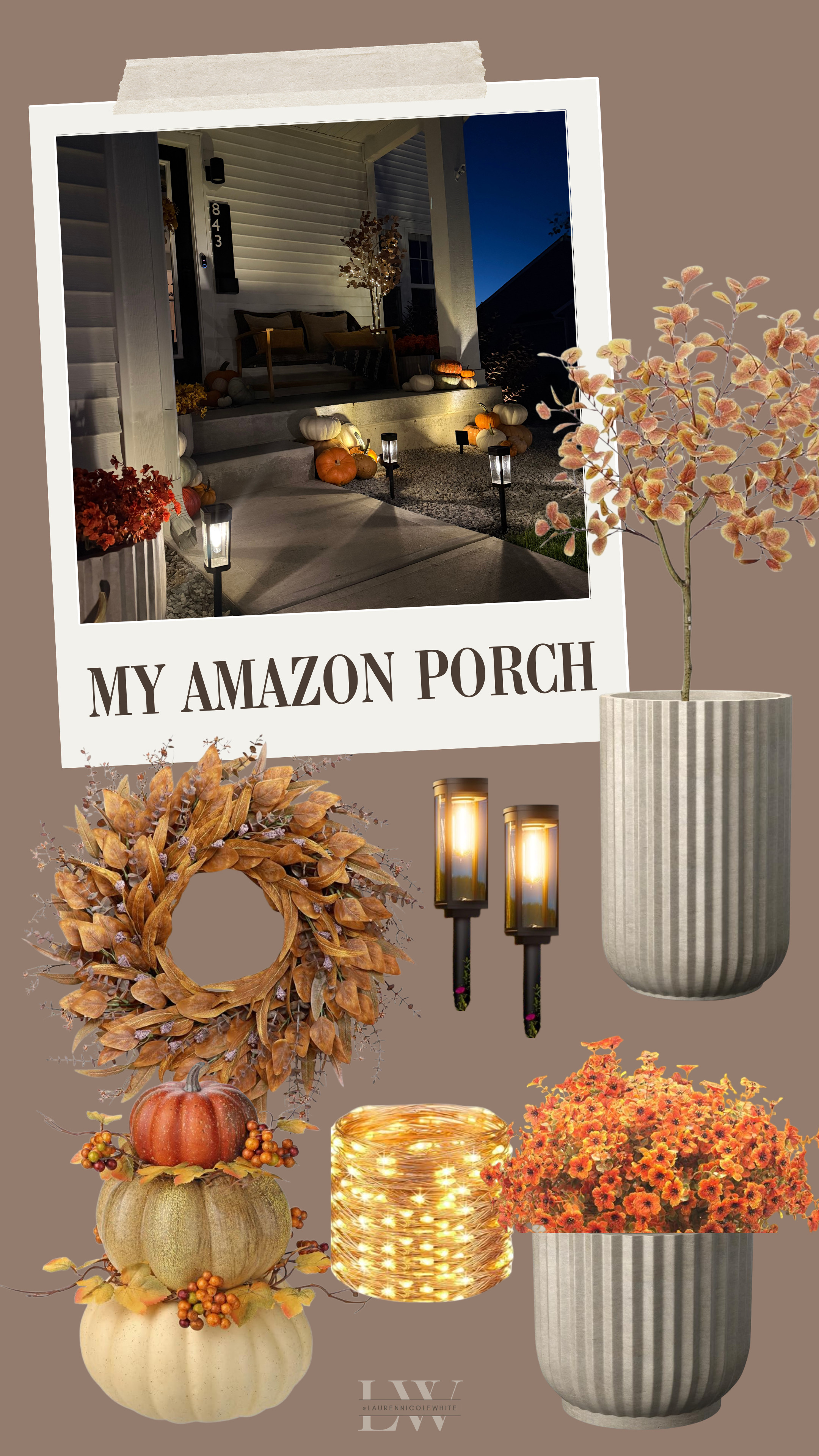 Everything used to decorate my front porch for Fall! 

 #LTKSeasonal #LTKU #LTKHome