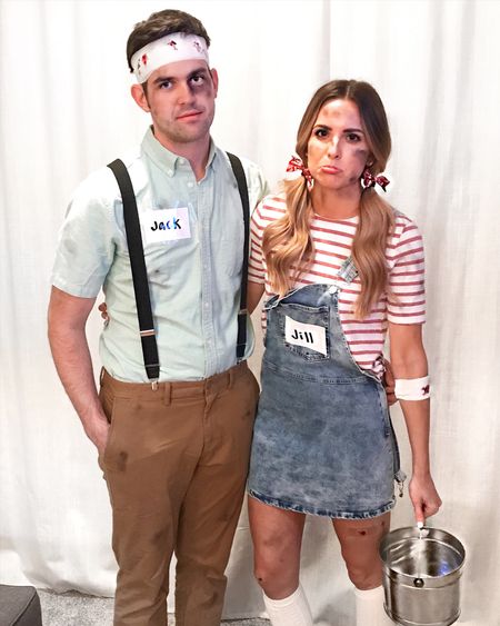 DIY Couples costume. Couples costumes. Jack & Jill costume. Halloween couples.

#LTKHalloween