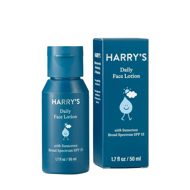Harry's Men's Daily Face Lotion with Broad Spectrum SPF 15, 1.7 fl oz | Walmart (US)