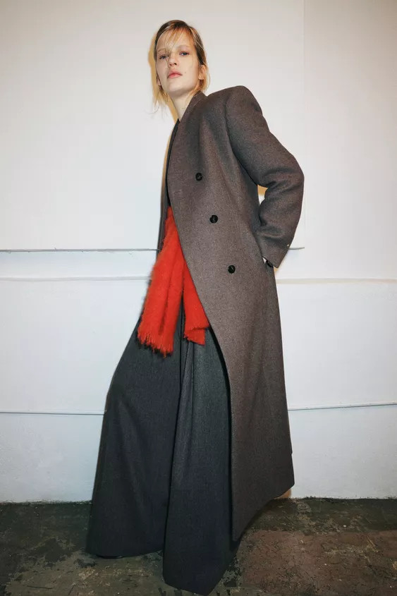 MANTECO WOOL COAT ZW COLLECTION LIMITED EDITION | Zara US