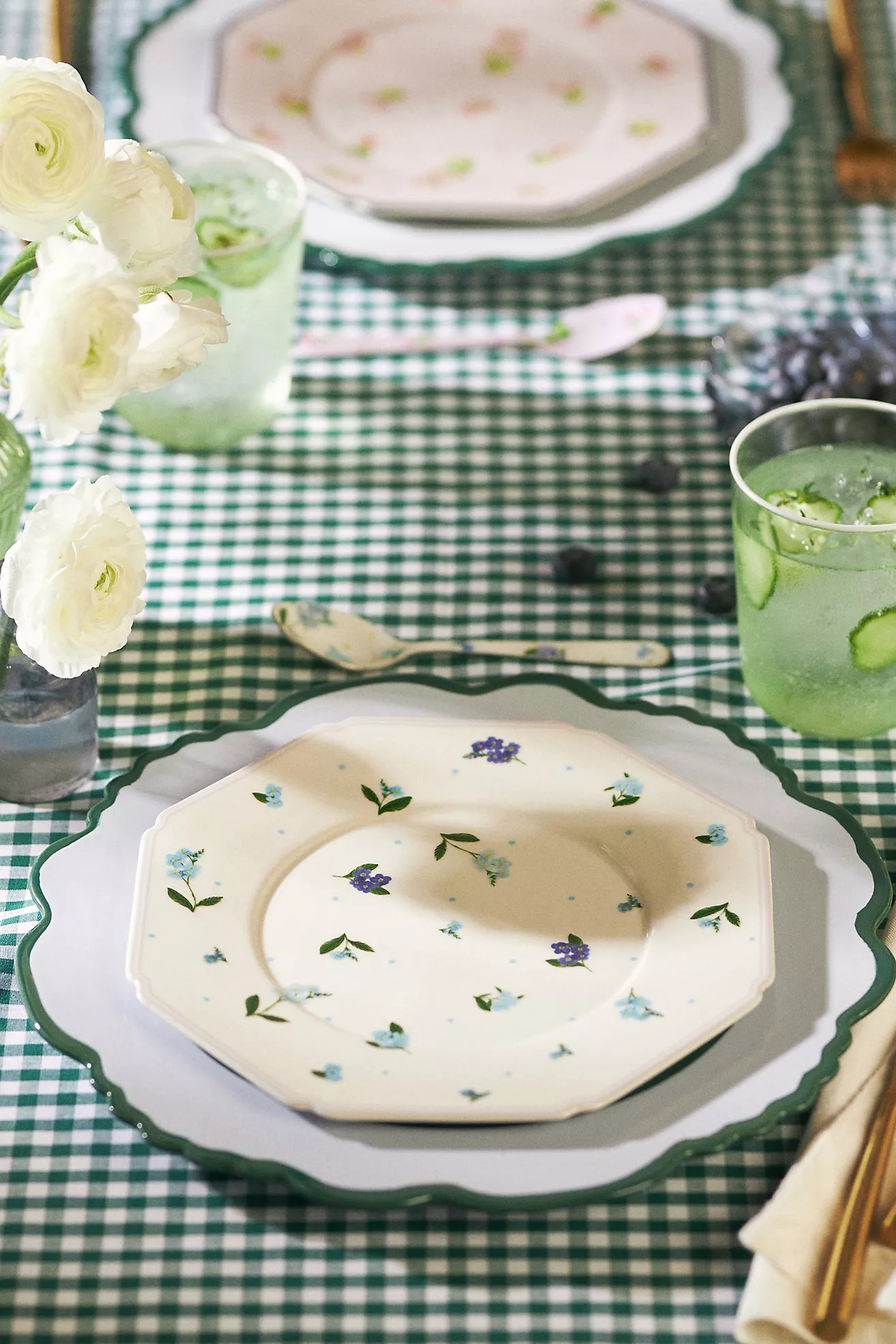 Pia Dessert Plates, Set of 4 | Anthropologie (US)