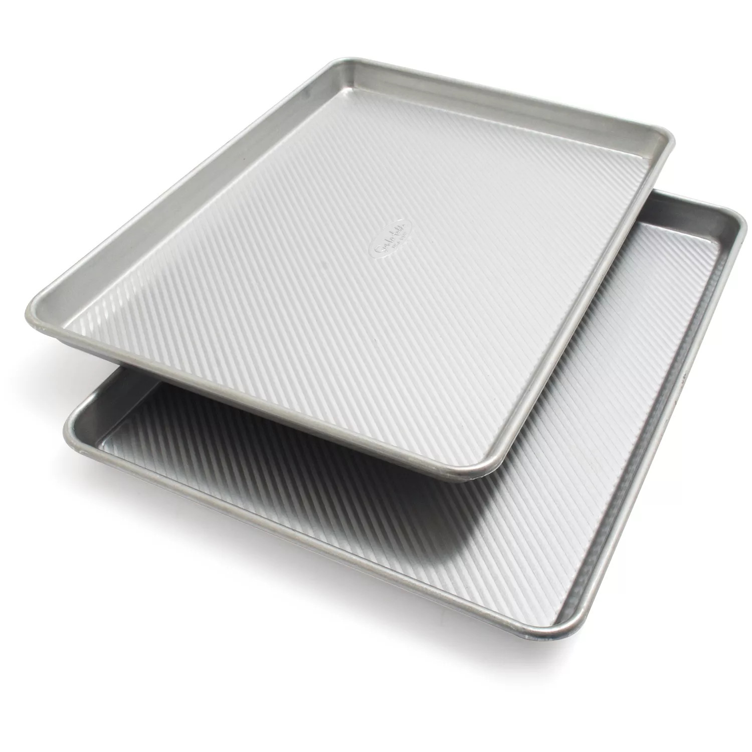 Sur La Table Platinum Pro Half Sheet Pans, 17.25" x 12.25", Set of 2 | Sur La Table | Sur La Table