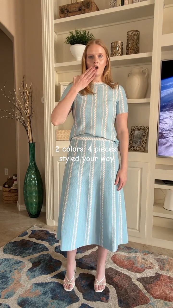 mix it. match it. make it yours. @mingwangknits 

#LTKootd #LTKWorkwear #LTKMidsize