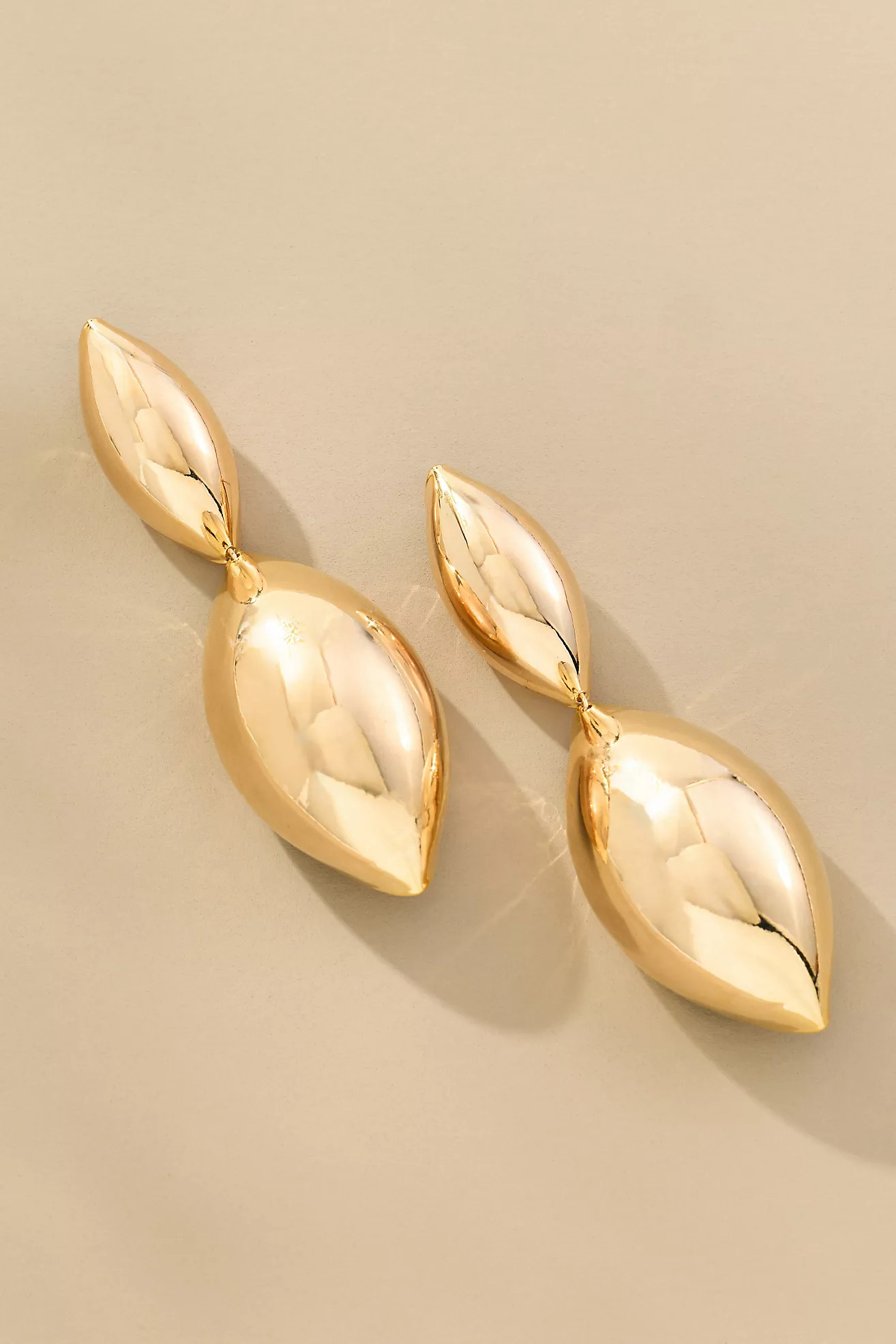 Large Sculptural Drop Earrings | Anthropologie (US)