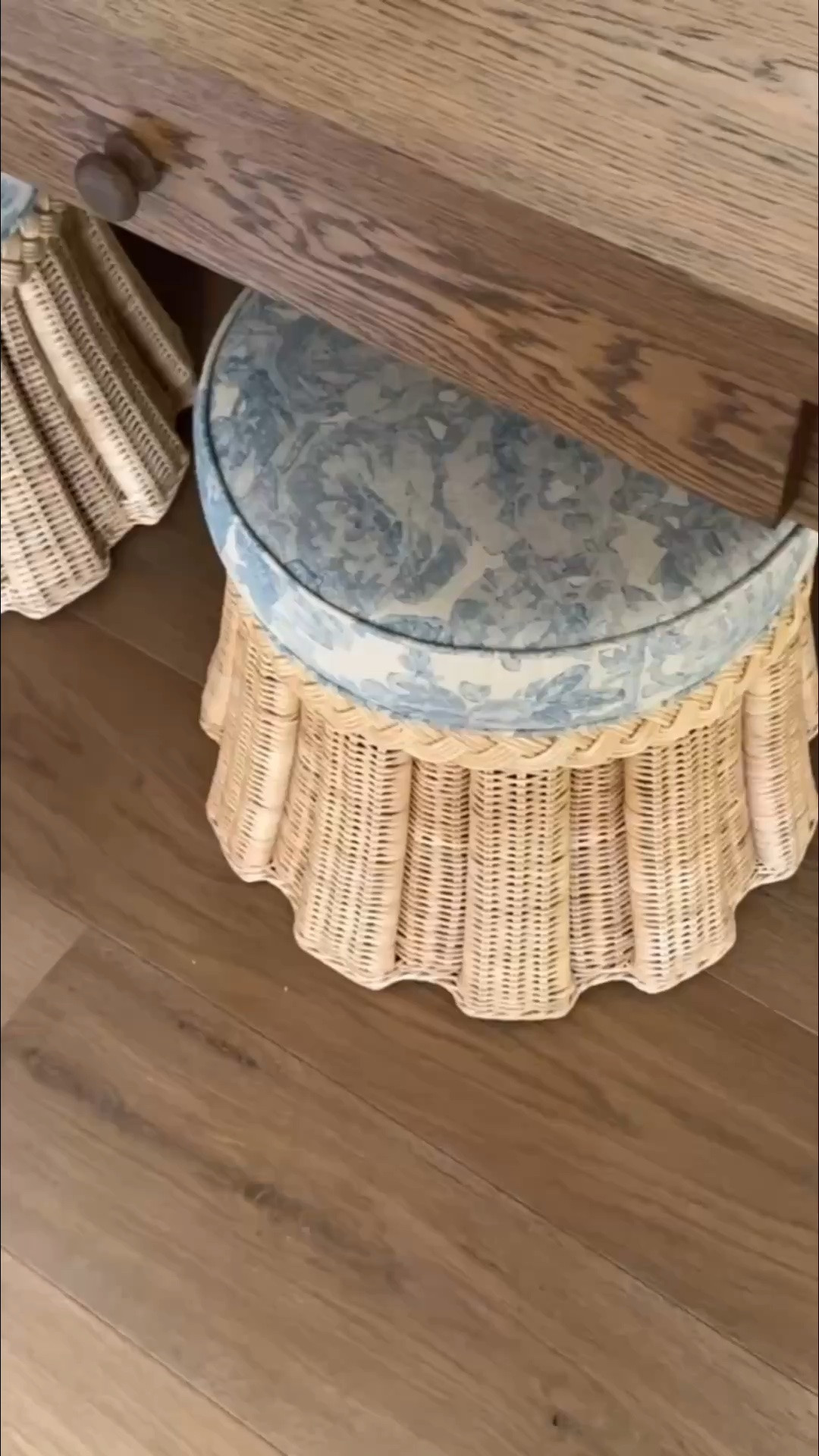 I loved seeing these woven stools in the McGee parade home... I have a few in my house, too!

#LTKHome