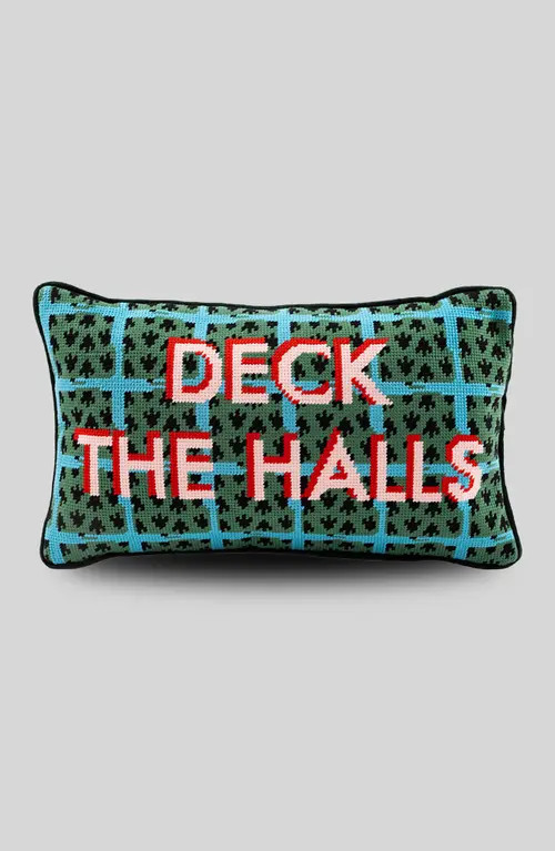 Furbish Deck the Halls Needlepoint Pillow at Nordstrom | Nordstrom