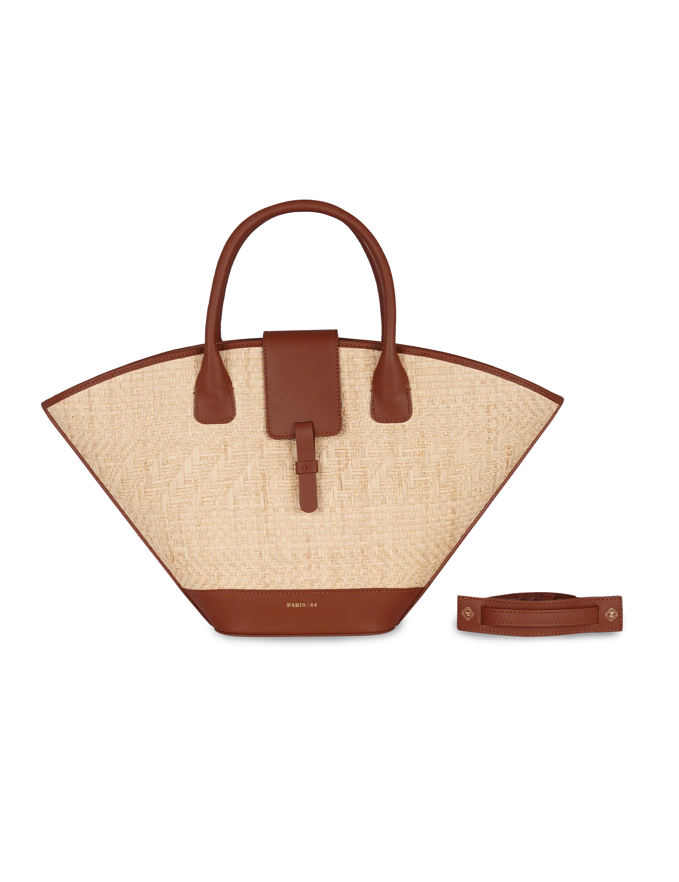 Lumi\u00e8re Palma & Chocolate Bag by PARIS/64 | PARIS/64