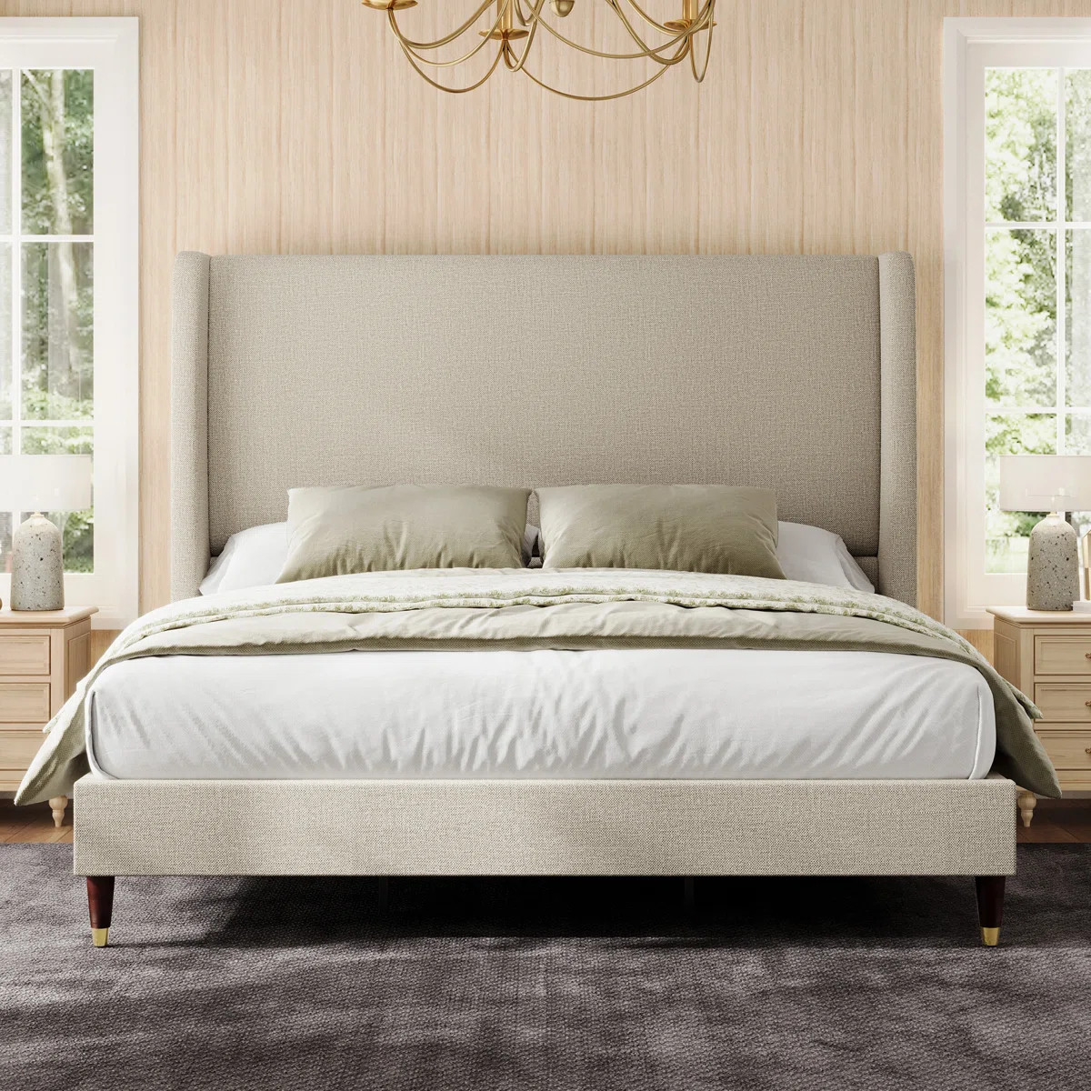 Belo Upholstered Platform Bed | Wayfair North America