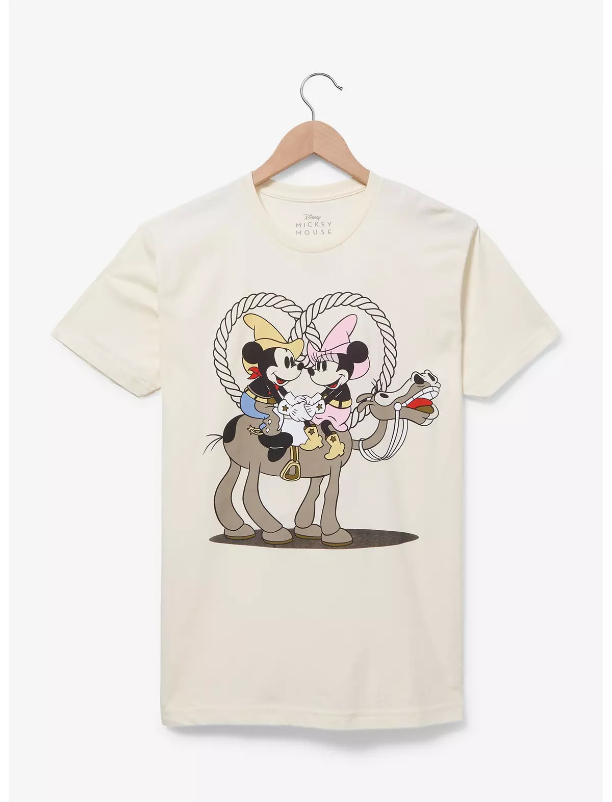 Disney Mickey & Minnie Mouse Western Horse Women's T-Shirt - BoxLunch Exclusive | BoxLunch
