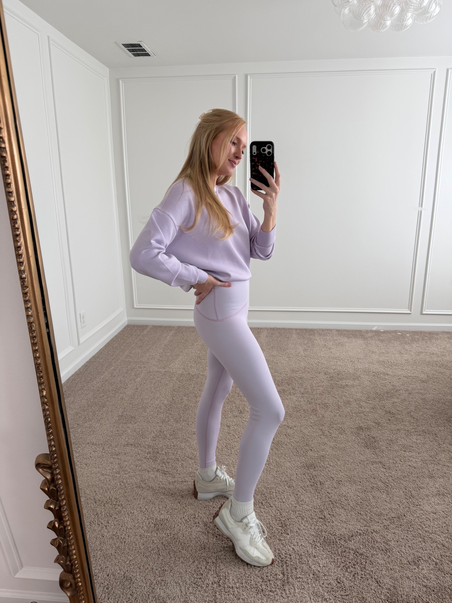 New spring color in my favorite athleisure set! Wearing a small top and medium in the leggings 

#LTKfitnessgoals #LTKmomlife #LTKSpringSale