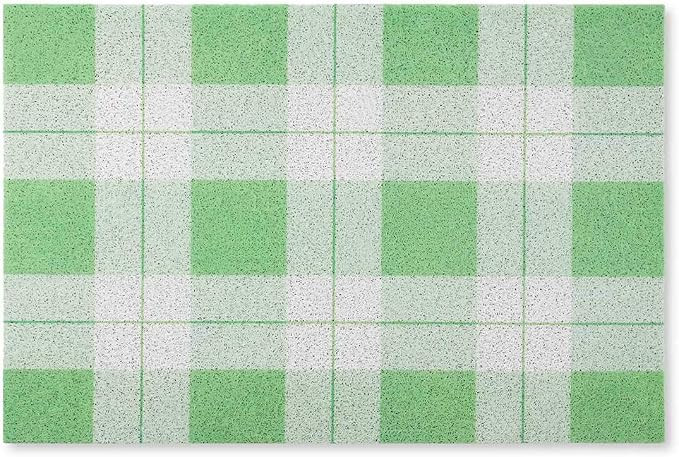GIVITASOT Doormat Indoor Outdoor Entrance Plaid Welcome Rug Non Slip Backing, Floor Mats for Bath... | Amazon (US)