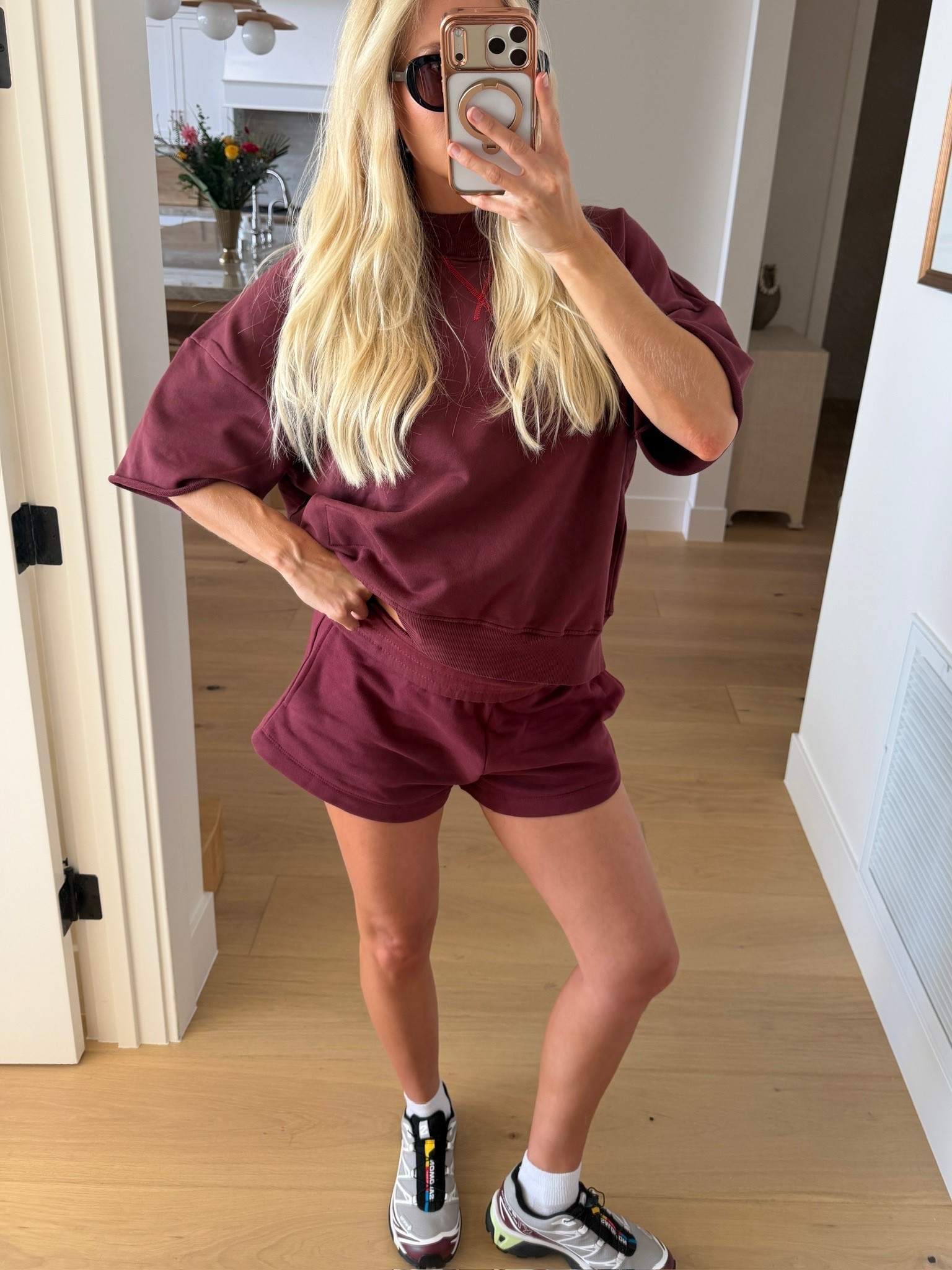 Wearing a m/l in top & bottom, shoes are tts! #kathleenpost

Active wear, walk outfit, athleisure, bump friendly, maternity look

#LTKBump #LTKActive #LTKfitnessgoals