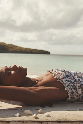 Celandine Sydney Smocked Tankini | Anthropologie (US)