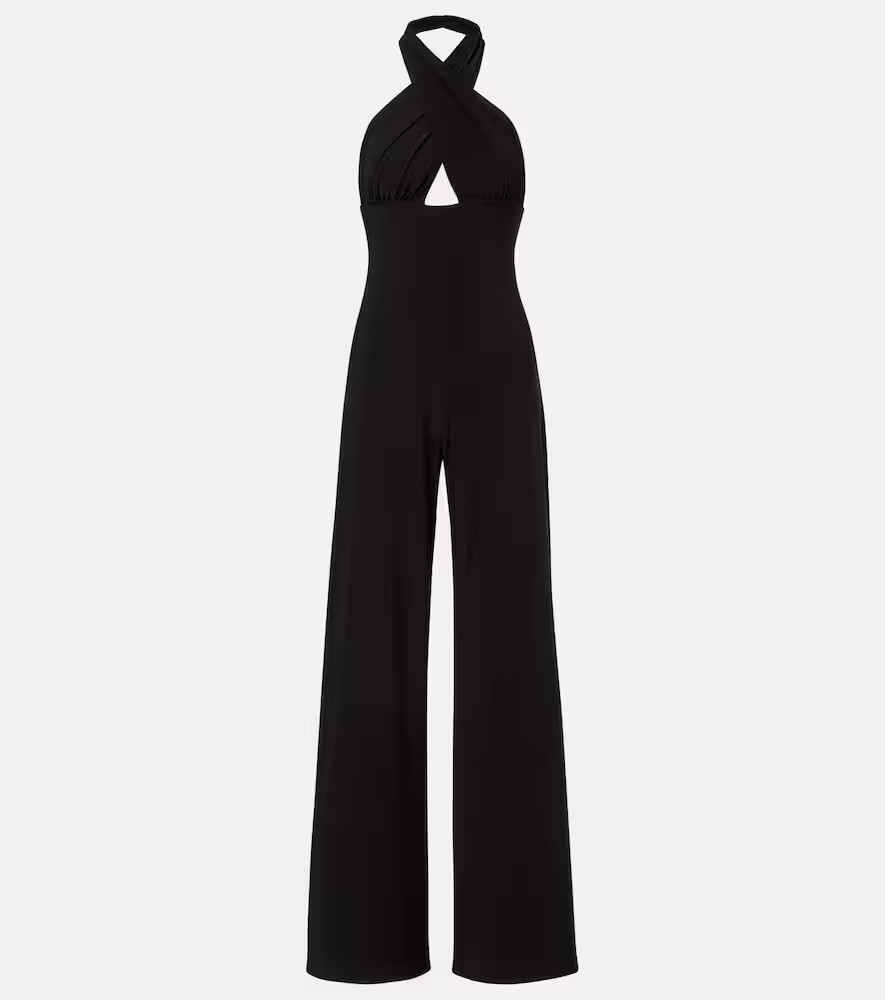 Norma Kamali Jumpsuit con scollo allâamericana | Mytheresa (IT)