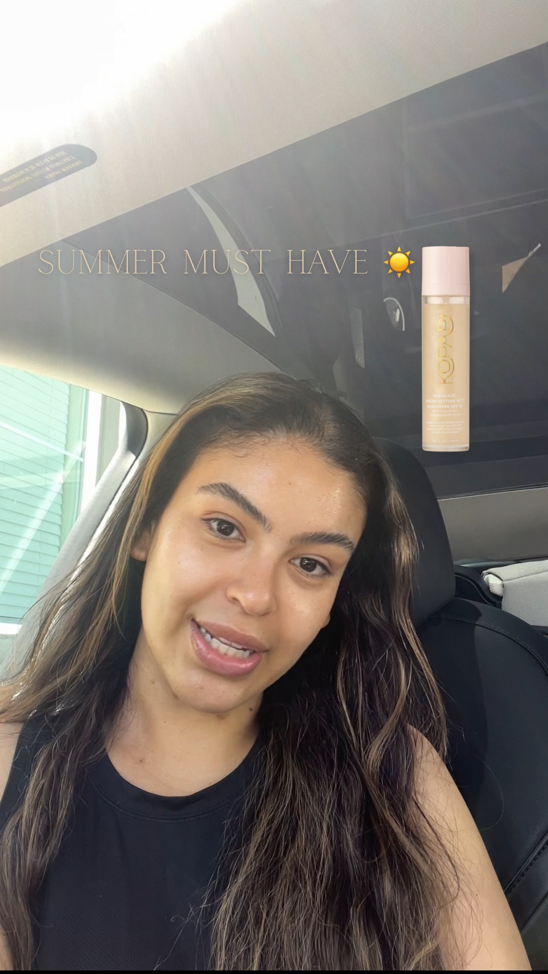 Your SPF needs a touch-up ✨
One layer in the morning isn’t enough! Reapplying every 2 hours is key to protecting your skin from sun damage 🌞

I’ve been using the Kopari Sunglaze Sheer Setting Mist and it’s a game-changer:
✔️ Helps reduce the risk of skin cancer
✔️ Fights early signs of sun-induced aging
✔️ Sets your makeup and leaves the dreamiest glow

An SPF mist that leaves a glow?! 10/10 recommend!! 

#LTKBeauty #LTKSummerEdit