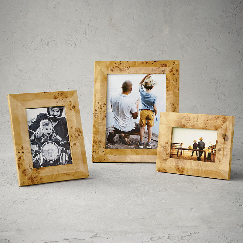 Ellie Burlwood Photo Frame - 5" x 7" - Frontgate | Frontgate
