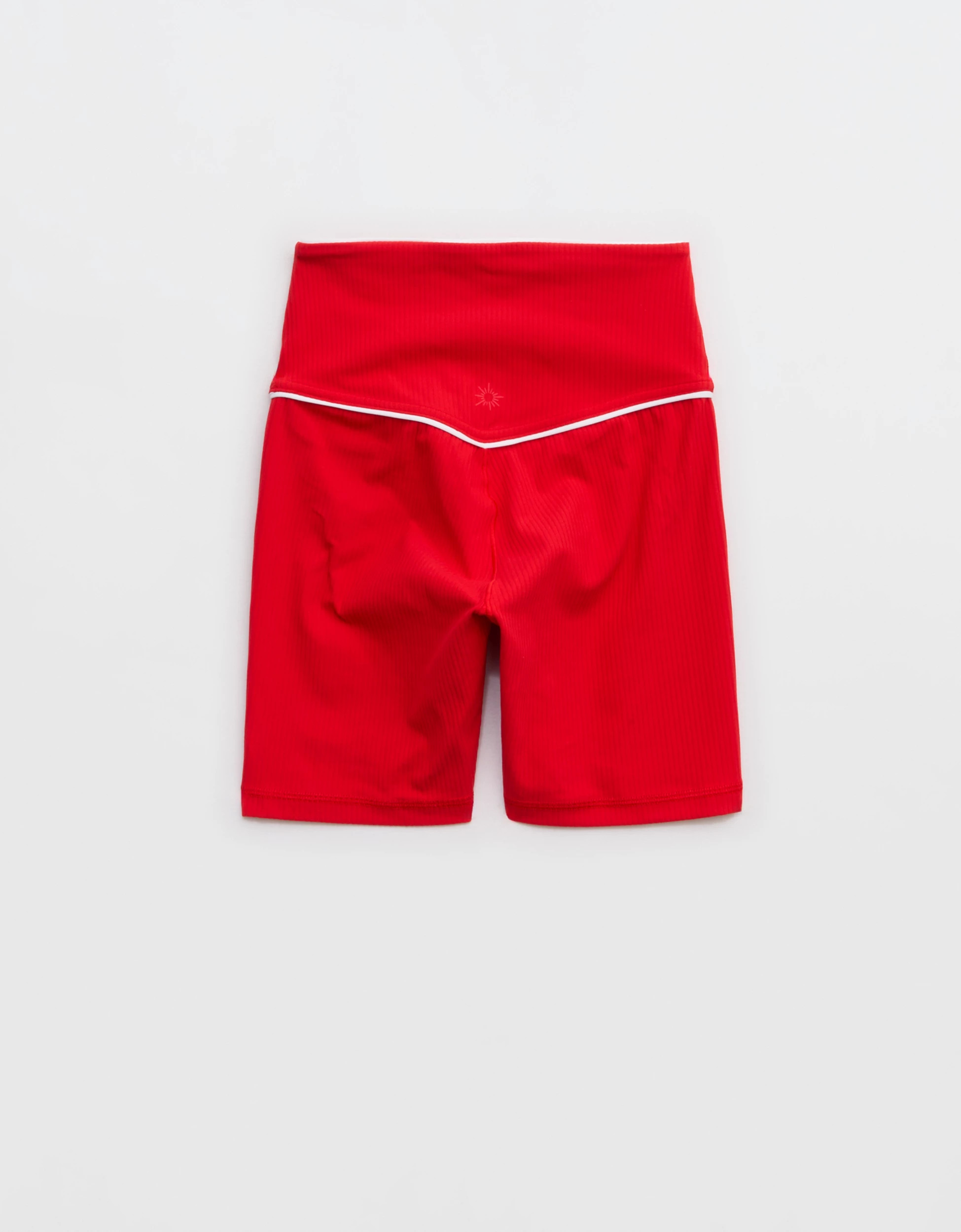 OFFLINE By Aerie Real Me XTRA High Waisted 5" Rib Piping Bike Short | American Eagle Outfitters (US & CA)