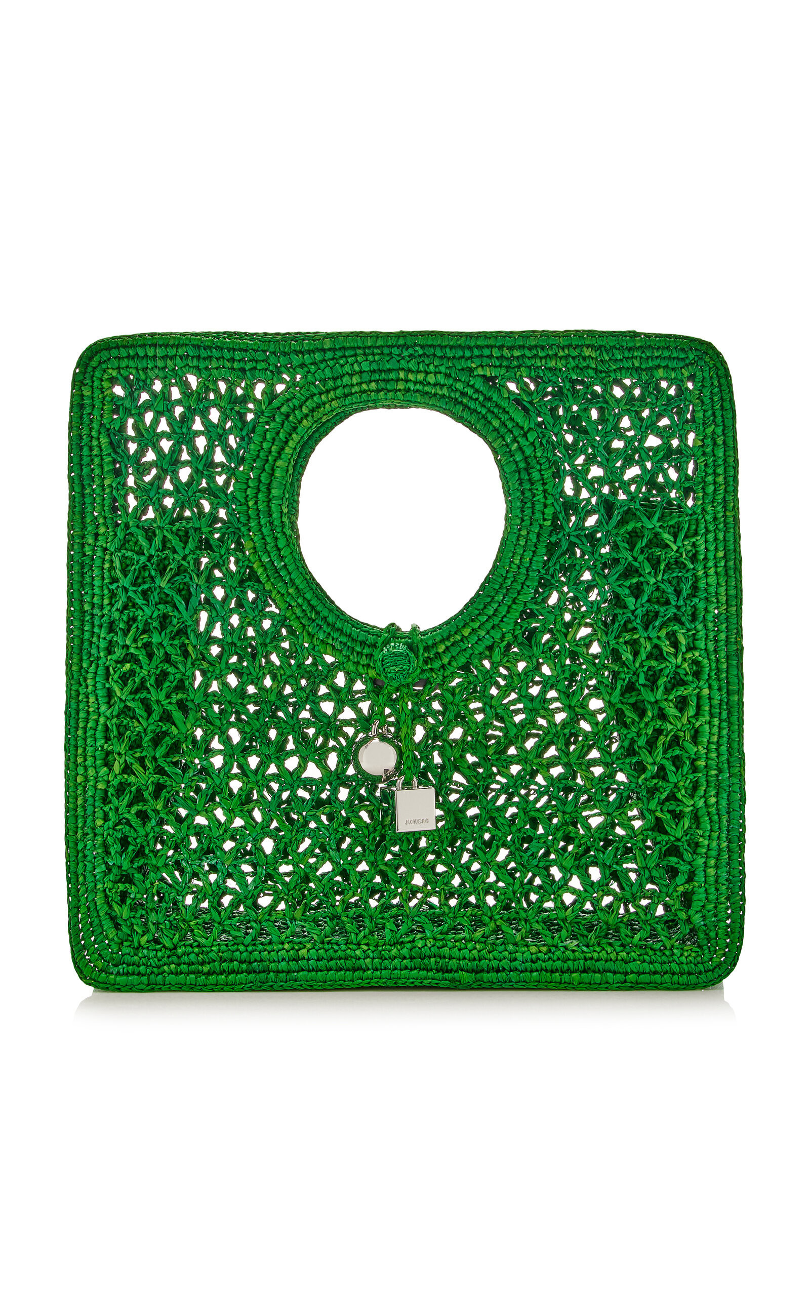 Jacquemus Le Petit Carre Spiaggia Raffia Tote Bag - Moda Operandi | Moda Operandi (Global)