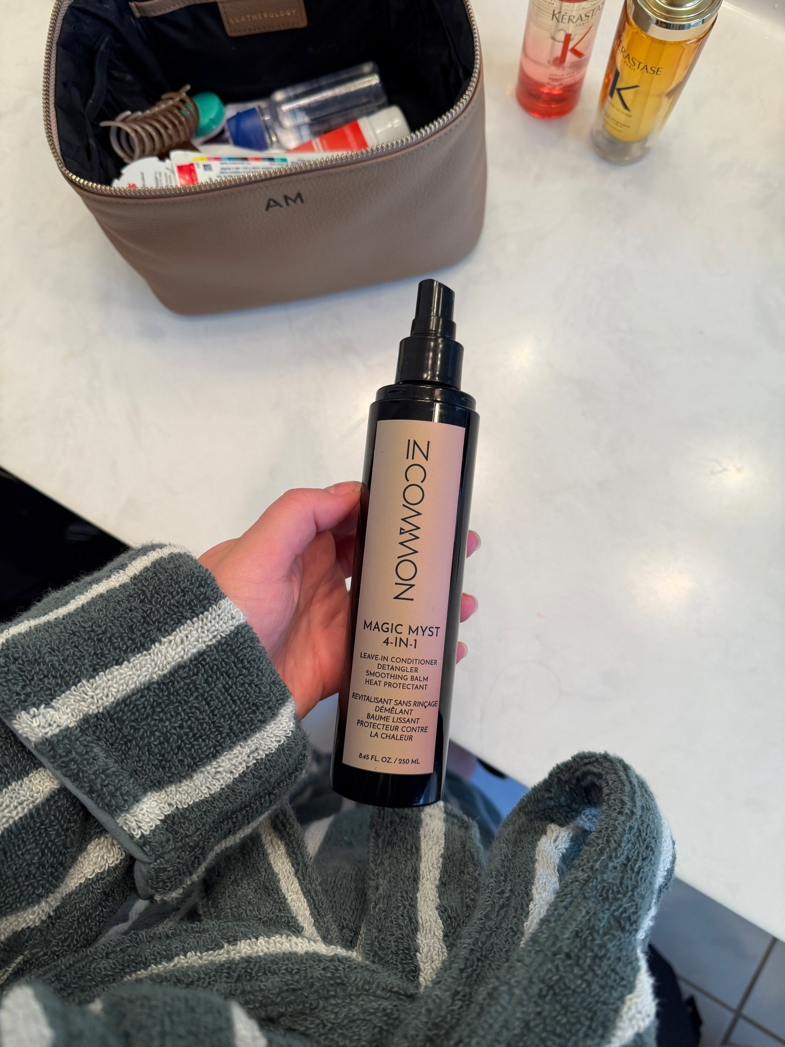 The best spray!!! 4 in 1 it detangles, smoothes, heat protects, and conditions! I use on my sons hair to detangle in the morning ❤️ Code STOWE saves you 30% off! 

#LTKGiftGuide #LTKBeauty