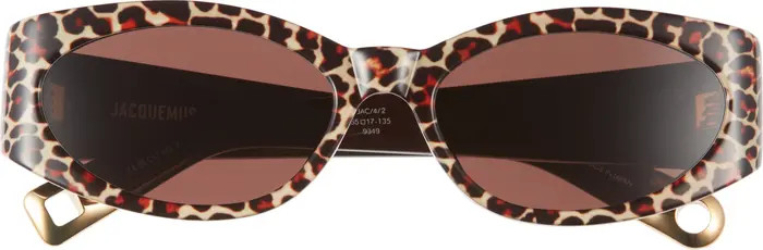 Jacquemus Les Lunettes Ovalo Sunglasses | Nordstrom | Nordstrom