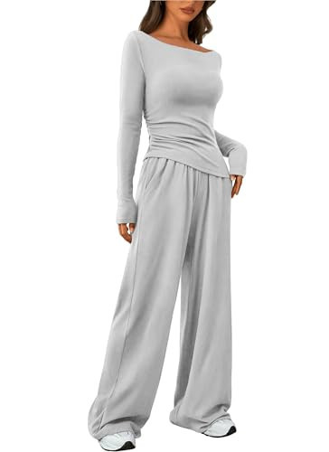 Doreyi Womens's 2 Piece Lounge Set Lounge Set Track Suits for Women Fall Outfits Long Sleeve Two Loungewear 2024 Nightwear | Amazon (US)