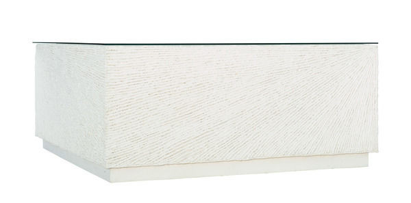 Exteriors Tenerife Square Coco Twig Cocktail Table | Scout & Nimble