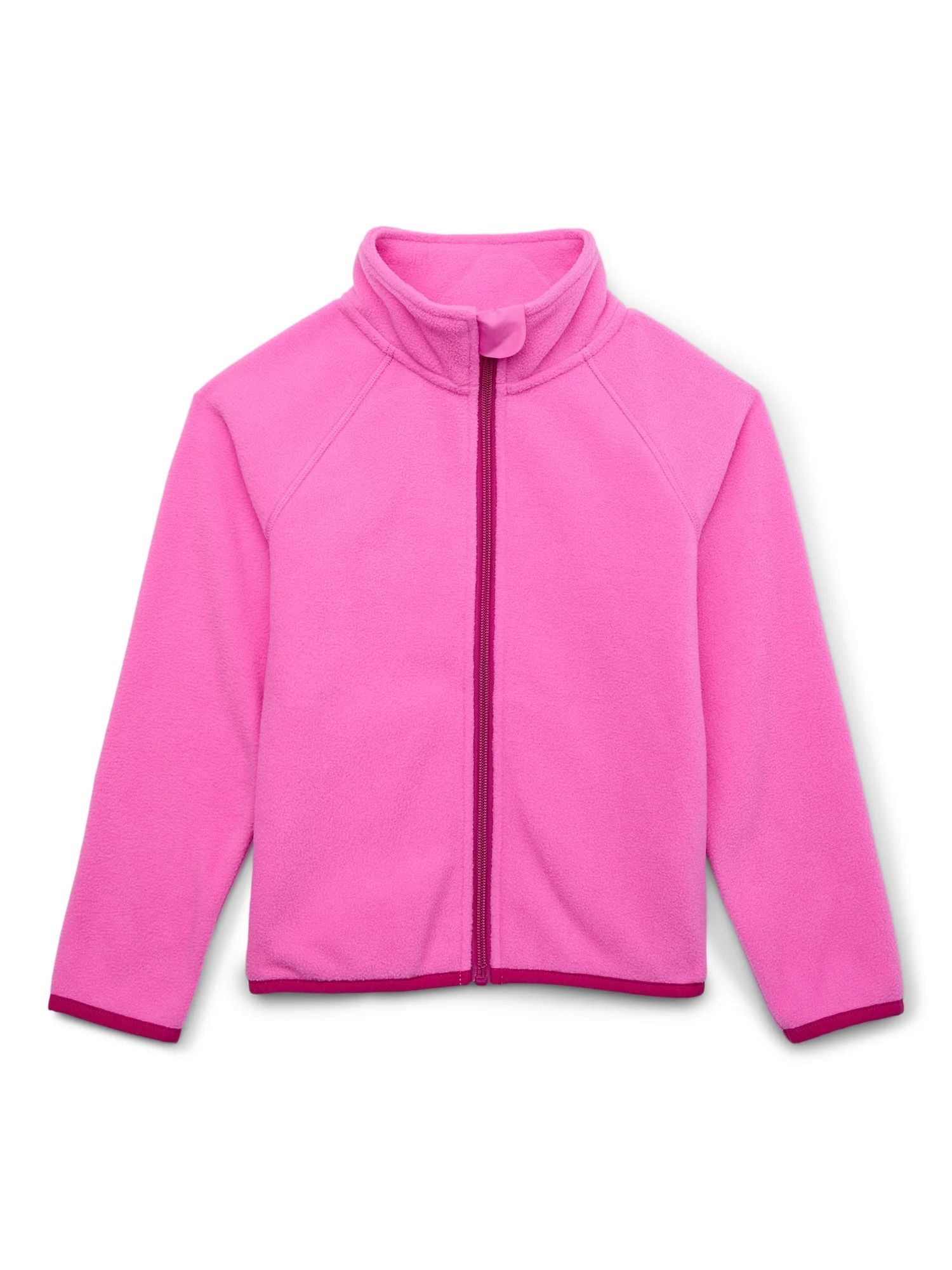 Wonder Nation Girls Microfleece Jacket, Sizes 4-18 - Walmart.com | Walmart (US)