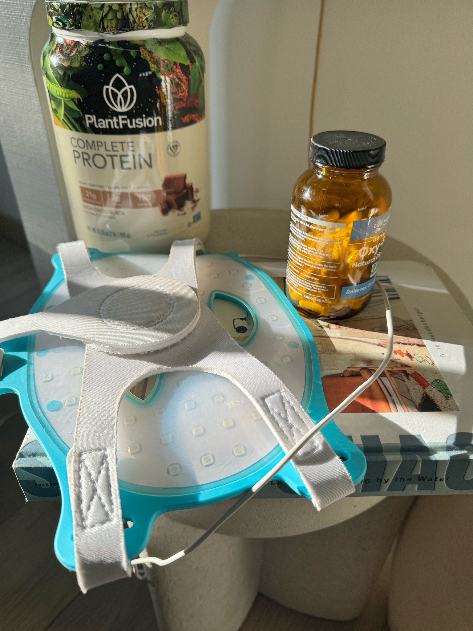 How I detox. The light mask really helps with redness. The oxygen powder pills help to flush out all bad decisions. 🥴 the air compressor leg machine helps with circulation and the protein powder is what gets me back into focusing on protein and no/minimal carbs. And last but not least, the sauna blanket helps to sweat out the toxins and the pemf mat helps my nervous system get back to normal. 🤓

#LTKbeauty #LTKhome #LTKover40