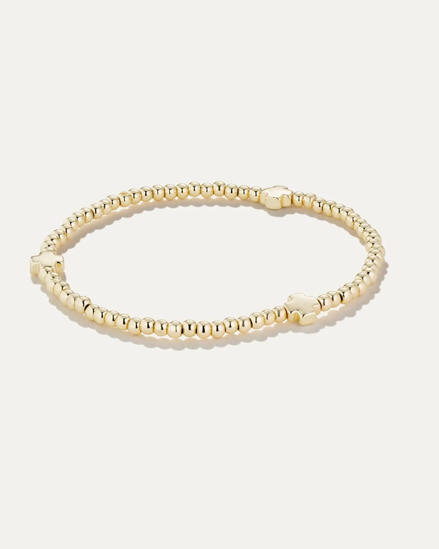 Cross Beaded Stretch Bracelet | Stella & Dot